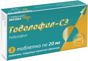 Тадалафил-СЗ, таблетки покрыт.плен.об. 5 мг 30 шт - ЕАПТЕКА