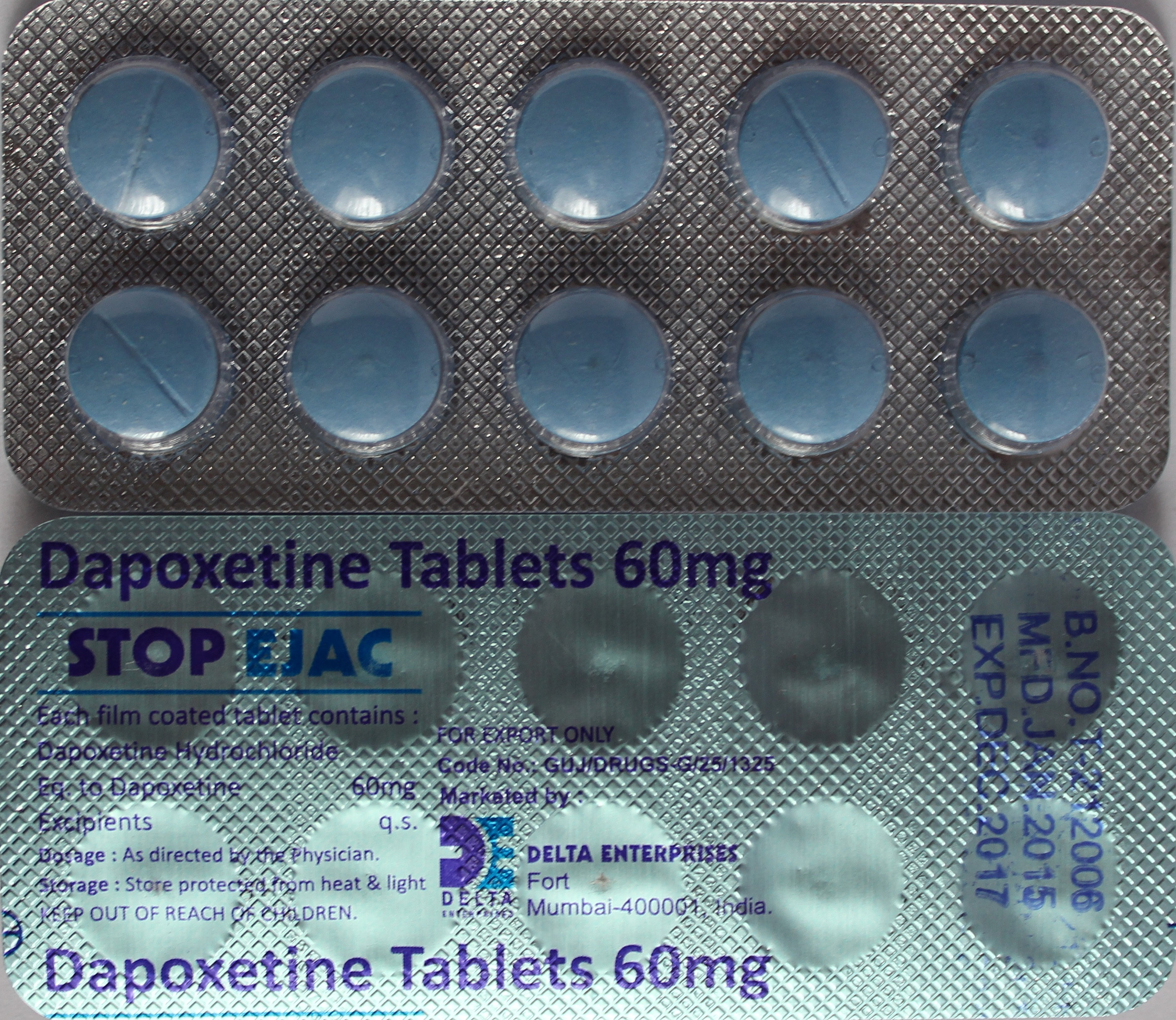 ДАПОКСЕТИН - інструкція, застосування, аналоги препарату